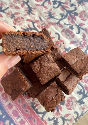 Una foto de Brownie de batata