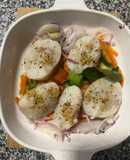 Corvina en vegetales