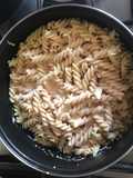Fusilli con crema de chipotle
