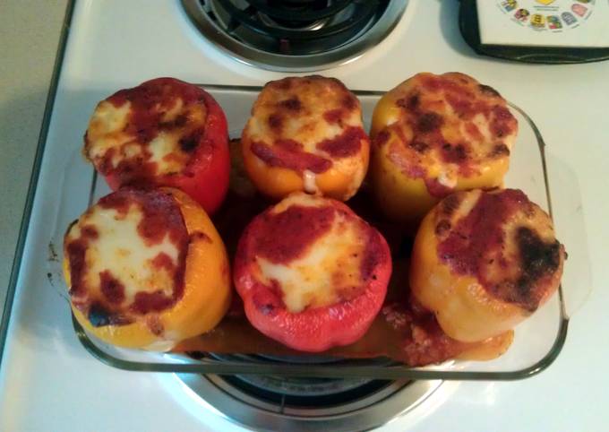 Easiest Way to Prepare Speedy Nicole&#39;s Stuffed Peppers