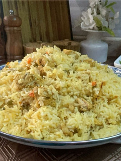 صورة لوصفة الارز بالدجاج والخضار