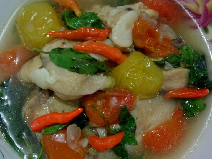 Resep: Ayam Masak Kuah Asam Sederhana Dan Enak