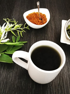 Una foto de Infusión de flores de haba