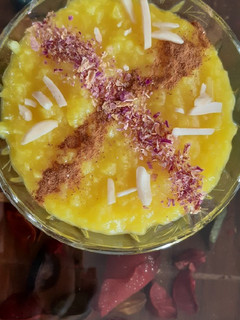 عکسی از دستور شله زرد
