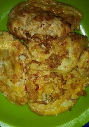 Foto resep Dadar Telur Tahu Pedas