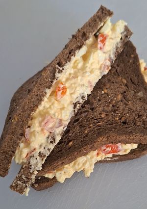 Une photo de Sandwich aux œufs