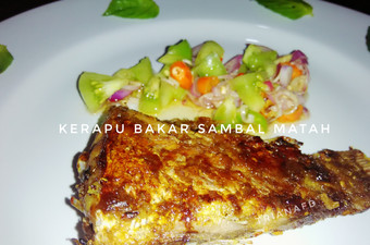 Resep Kerapu Bakar Sambal Matah (Lengkap Step by step) Istimewa