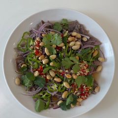 A picture of Lime Marinated Beef (Bo Tai Chanh).