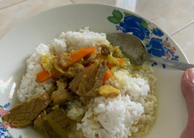 Cara Gampang Menyiapkan Soto Daging #ndf yang Enak Banget