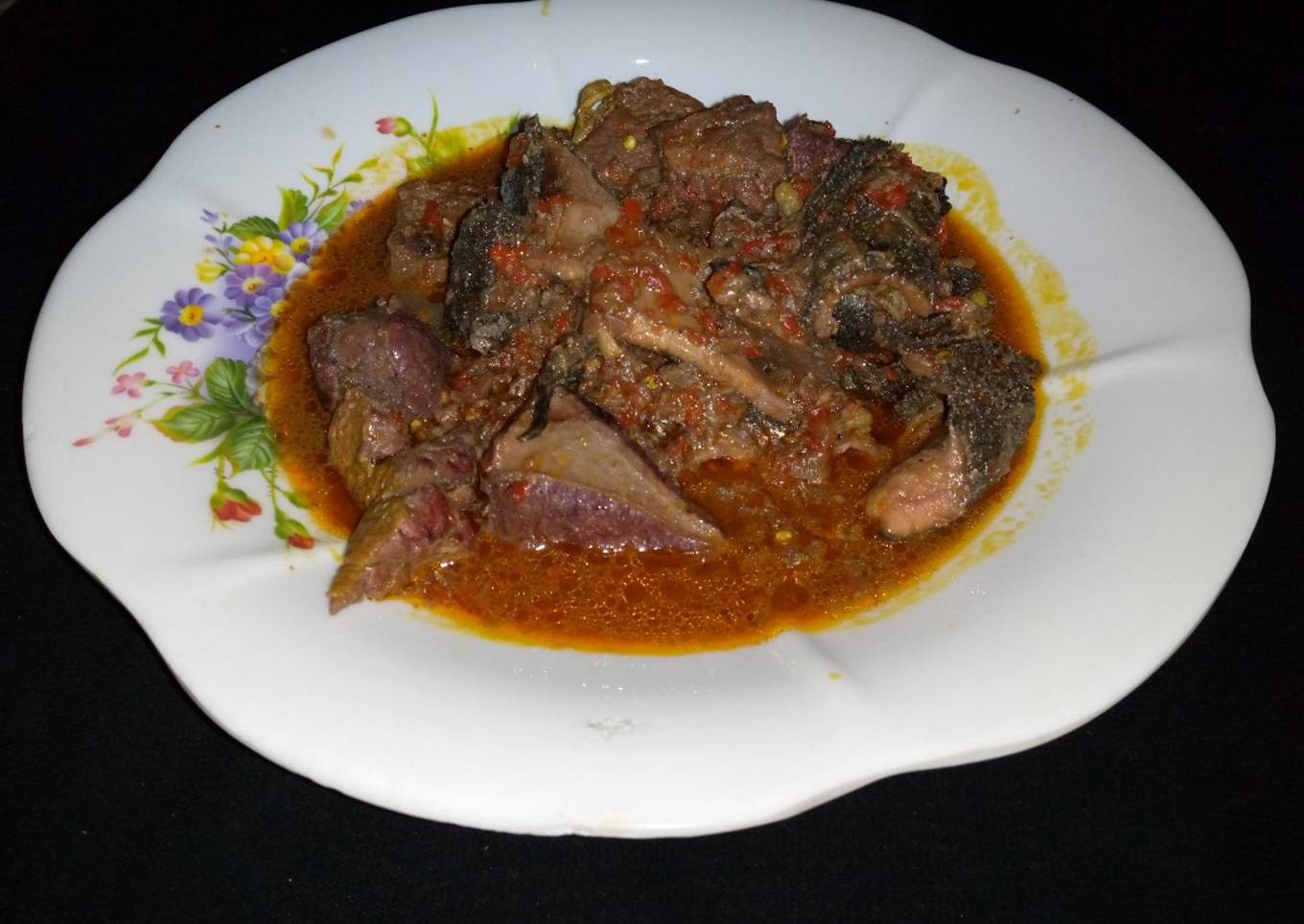 Offal pepper soup