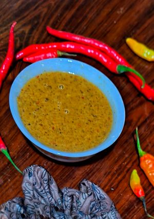 Foto resep Sambal kacang cocolan
