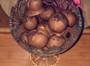 صورة لوصفة حلى سهل وسريع كرات الاوريو 😍