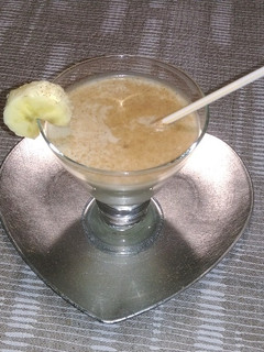 Una foto de Batido caribeño de coco plátano y canela (sin azúcar)