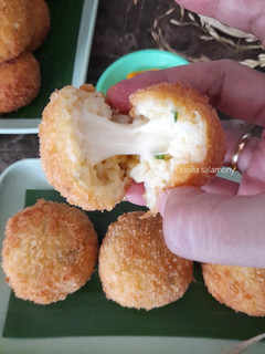 Foto resep Bola Nasi Mozzarella