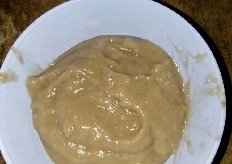 Langkah Mudah untuk Membuat Mpasi bubur beras + bubur kacang hijau, Lezat Sekali