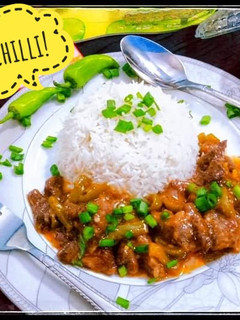 A picture of Beef Chilli!.