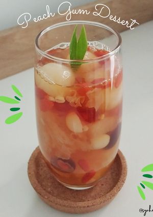 Foto resep Peach Gum Dessert