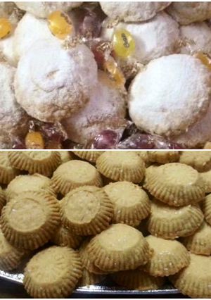 صورة لوصفة كحك العيد بالعجوه والملبن 😋