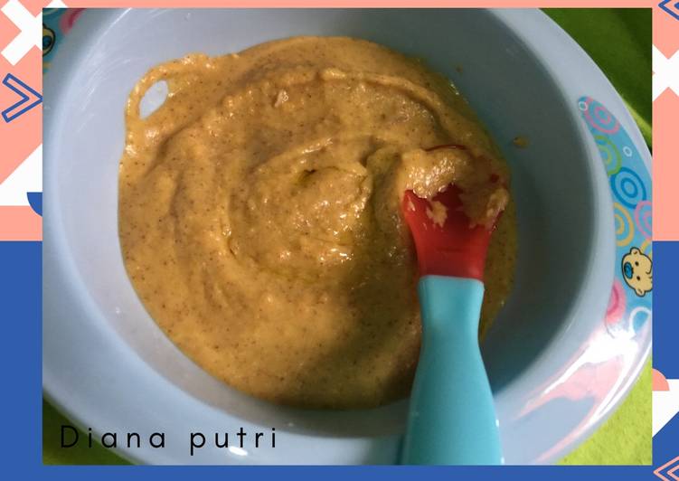 Resep Bubur organik dan tumis ayam yang sempurna