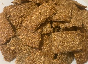 Foto principal de Crackers de semillas keto