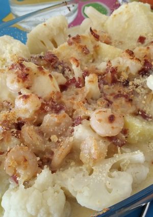Foto principal de Gratinado de coliflor con patatas