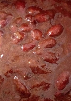 A picture of Kashmiri Rajma.