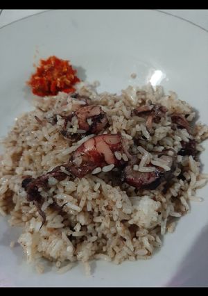 Foto resep Nasi Goreng Cumi Hitam