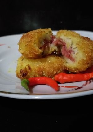 Foto resep Perkedel Isi Kornet