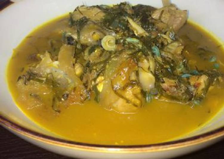 Recipe of Appetizing Ukazi soup with periwinkle | So Delicious Food Recipe From My Kitchen