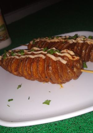 A picture of Tornado Potatoes.