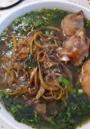Hình của món Bún bung Thái Bình.