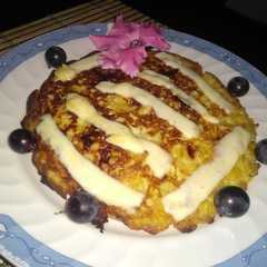 Una foto de Tortilla de banano express