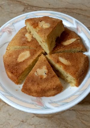 A picture of Almond cake 🎂 🎂 🍰.
