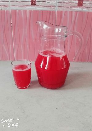 عکسی از دستور آب هندوانه