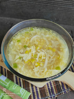 Foto resep Corn Soup Simple