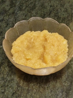Una foto de Puré de Manzana al estilo de Mariaje (Videoreceta)