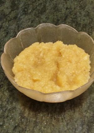 Una foto de Puré de Manzana al estilo de Mariaje (Videoreceta)