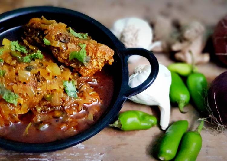 Recipe of Any-night-of-the-week Onion fish curry or fish pyaza