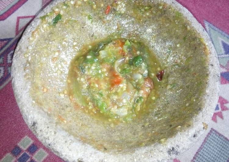 Resep: Sambal goang ala-ala Bunda Pasti Bisa