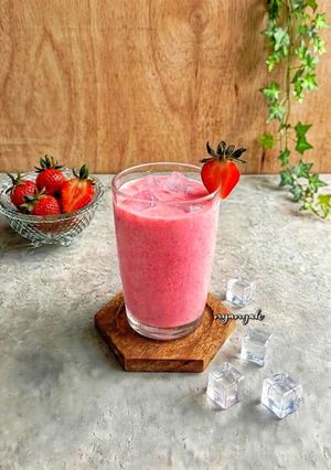 Foto resep Strawberry Milk