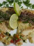 Filete de carpa china al sartén
