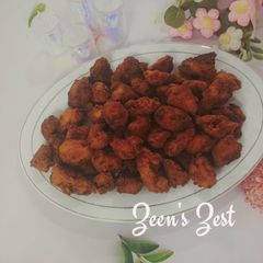A picture of Boneless Cubed Chicken Popcorn.
