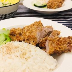 A picture of Super Crispy & Juicy Baked Tonkatsu 🐷.