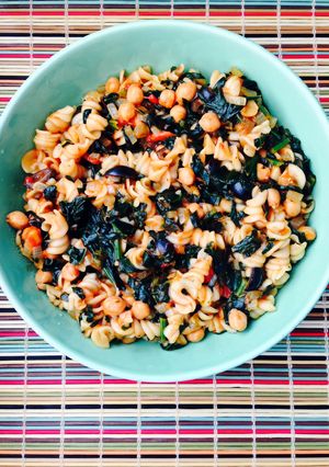 A picture of Mediterranean Pasta.