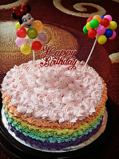 Foto resep Rainbow cake