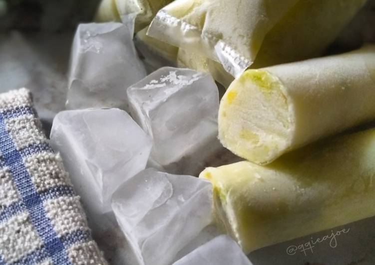 Cara Gampang Membuat Es potong Alpukat 🥑 Anti Gagal