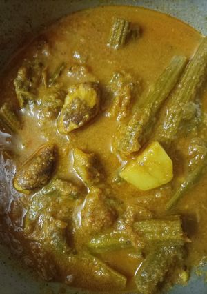 கத்திரிக்காய் பலாக்கொட்டை குழம்பு(jackfruit seed curry recipe in tamil) செய்முறை முக்கிய புகைப்படம்