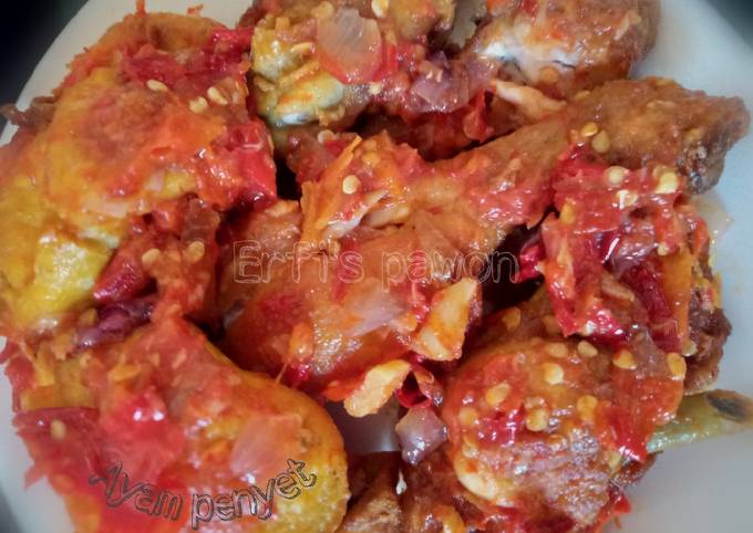 Resep Ayam And Tahu Penyet Oleh Erfis Pawon Cookpad