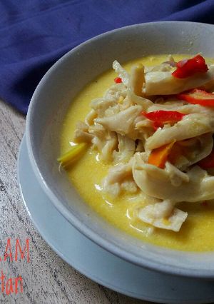 Foto resep Jamur Tiram Kuah Santan