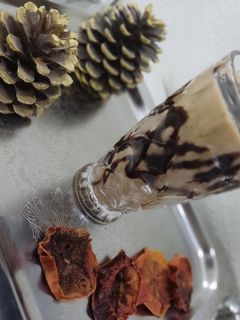 عکسی از دستور میلک شیک خرمالو و موز🍹